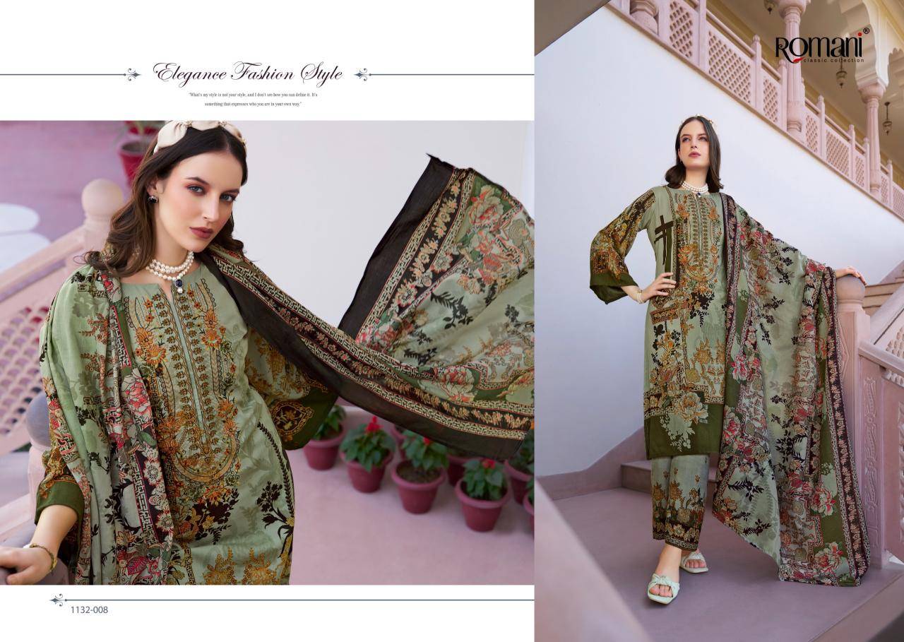 Romani mahira vol-7 Wholesale unstitched dress materials